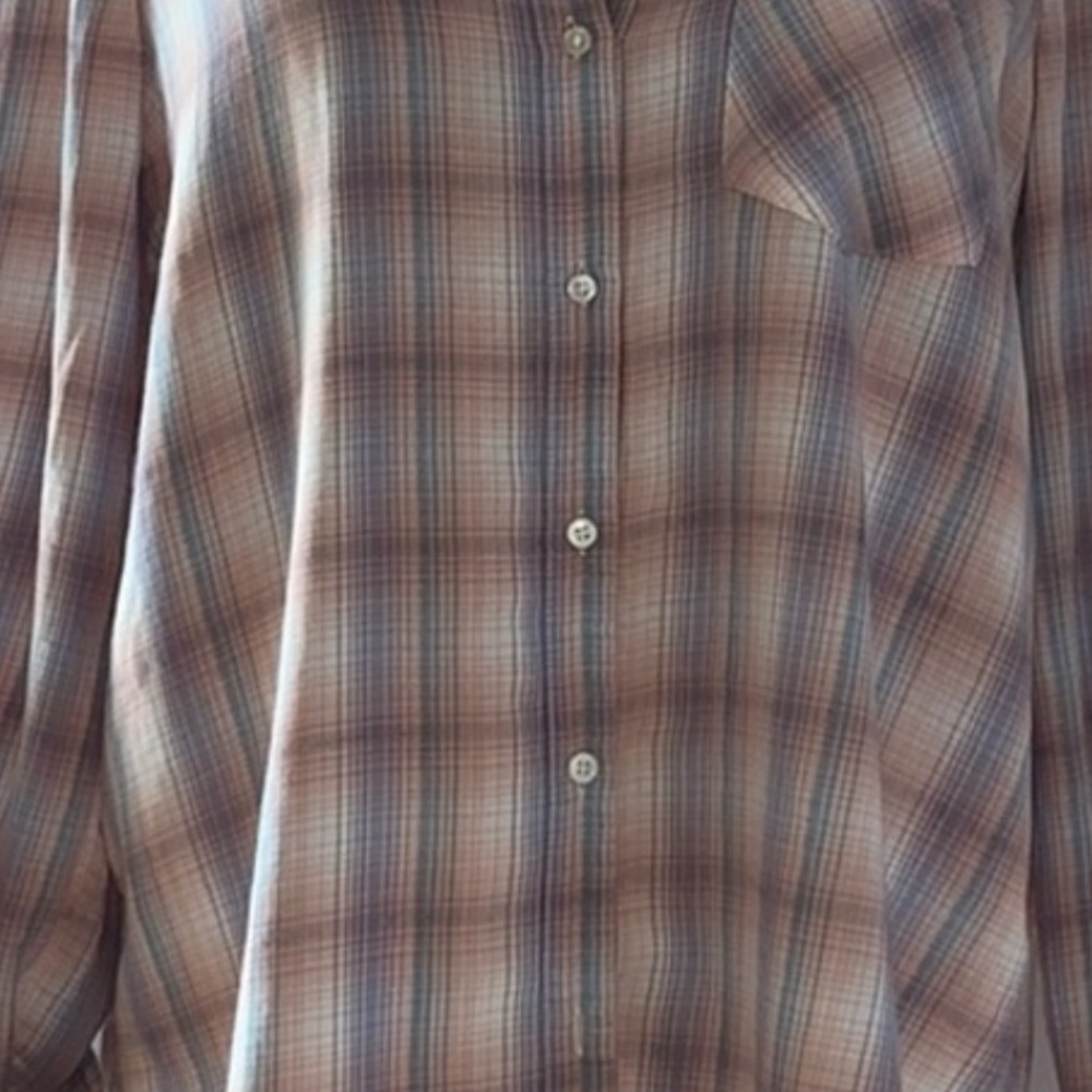 JOIE Super Soft Flannel Plaid Button-Down